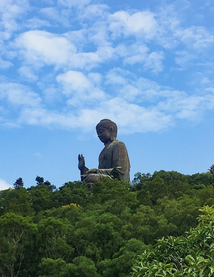 The big buddha in hong kong