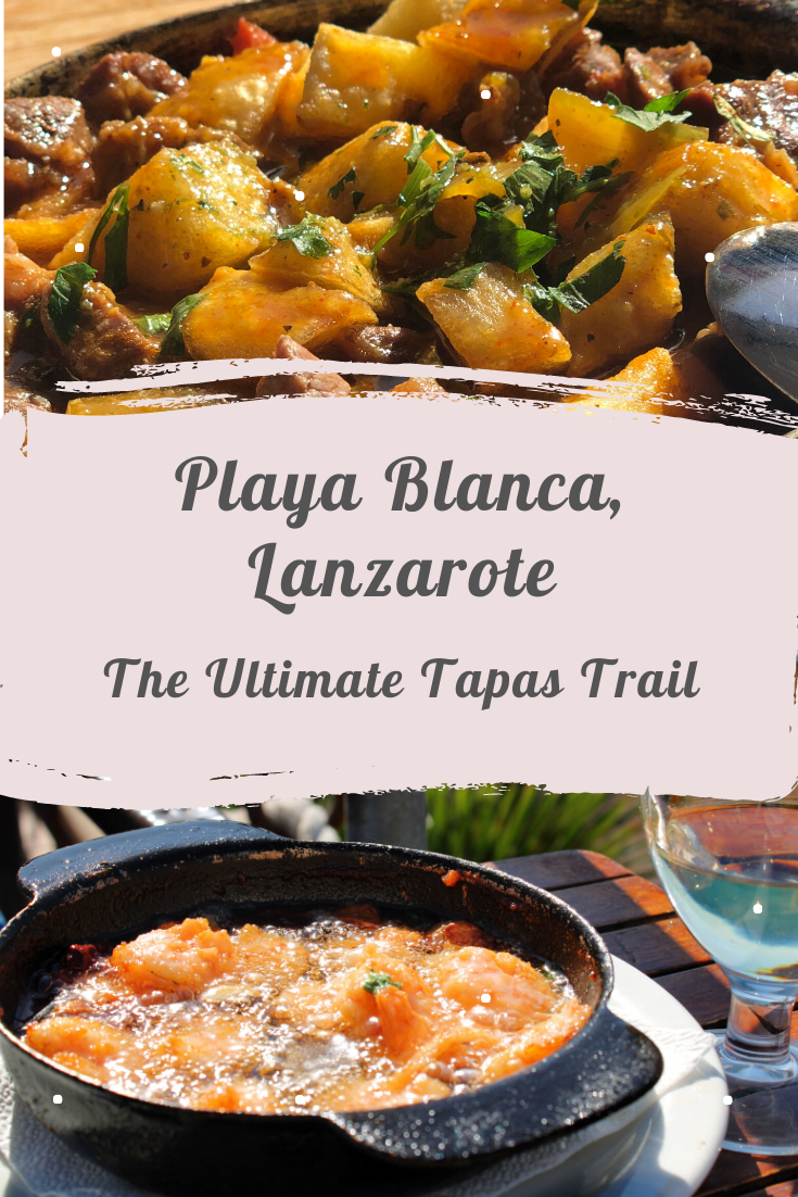 Looking for the best tapas in Playa Blanca, Lanzarote? This guide will take you on a tapas trail and tell you the best dishes to order at each restaurant. Canaries, Canary Islands, Spanish Islands, foodie travel, travel inspiration, budget travel, holiday ideas 