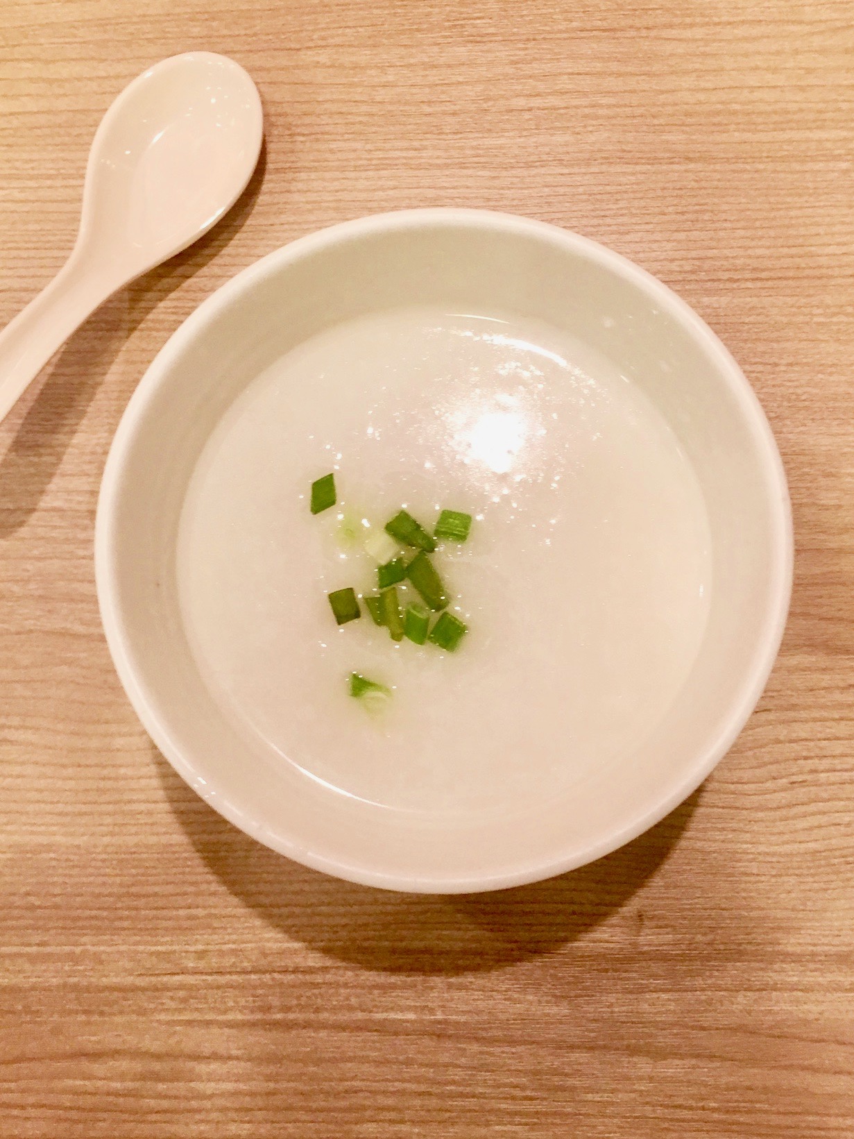 a bowl of congee in Hong Kong, not a best food in hong kong experience