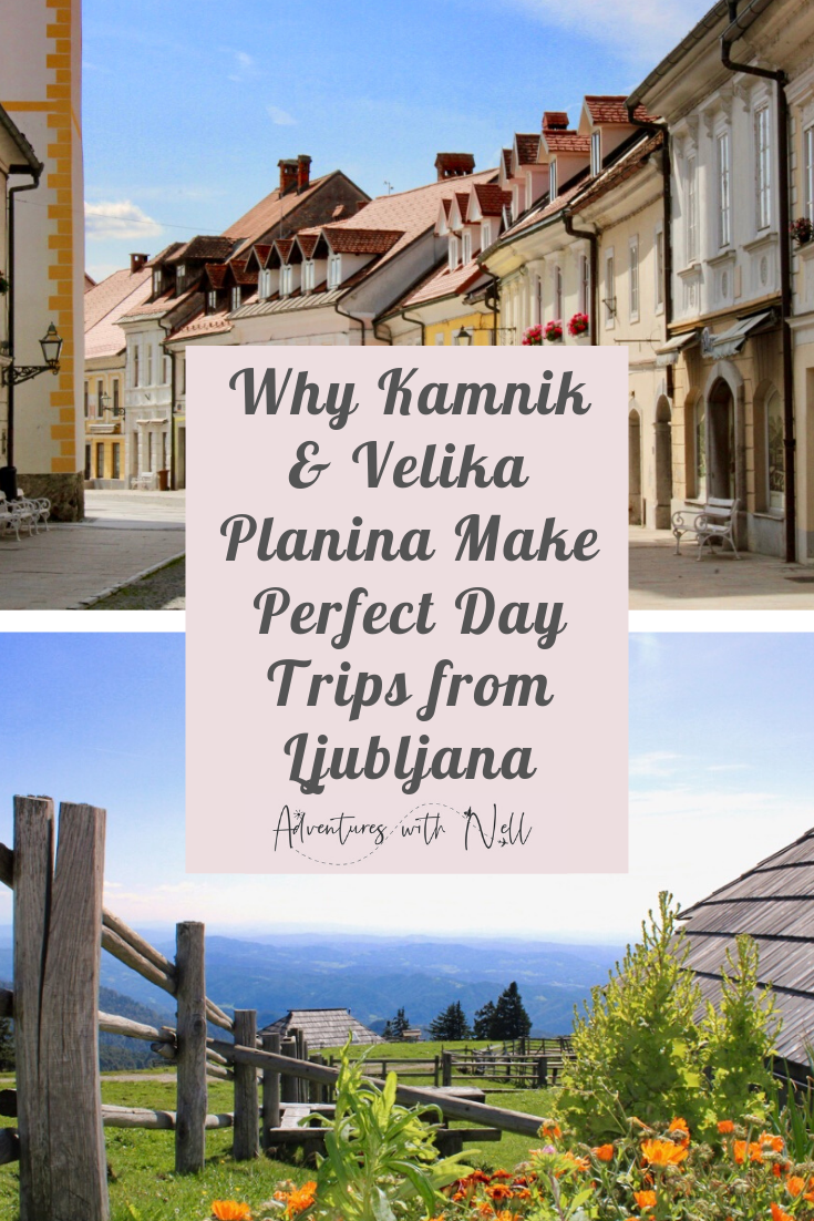 If you're looking for day trip ideas from Ljubljana, you absolutely must visit the town of Kamnik and the alpine pasture of Velika Planina. Slovenia, Balkans, Europe, travel inspiration, city breaks, european travel, days out.